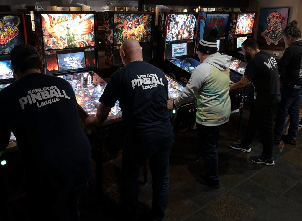 Kamloops pinballers brought their machines together so people can play for free | iNFOnews.ca