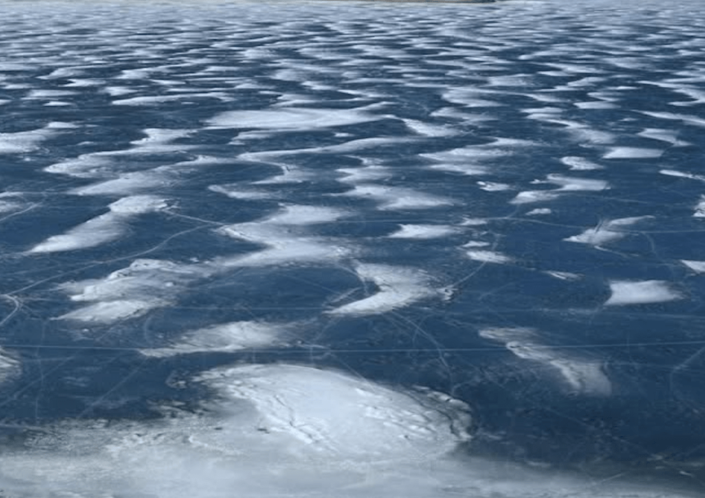 iN PHOTOS: Patterns in the ice during a mild Southern Interior winter | iNFOnews.ca