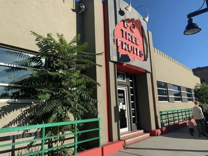 The old BC Tree Fruits building in Kelowna.