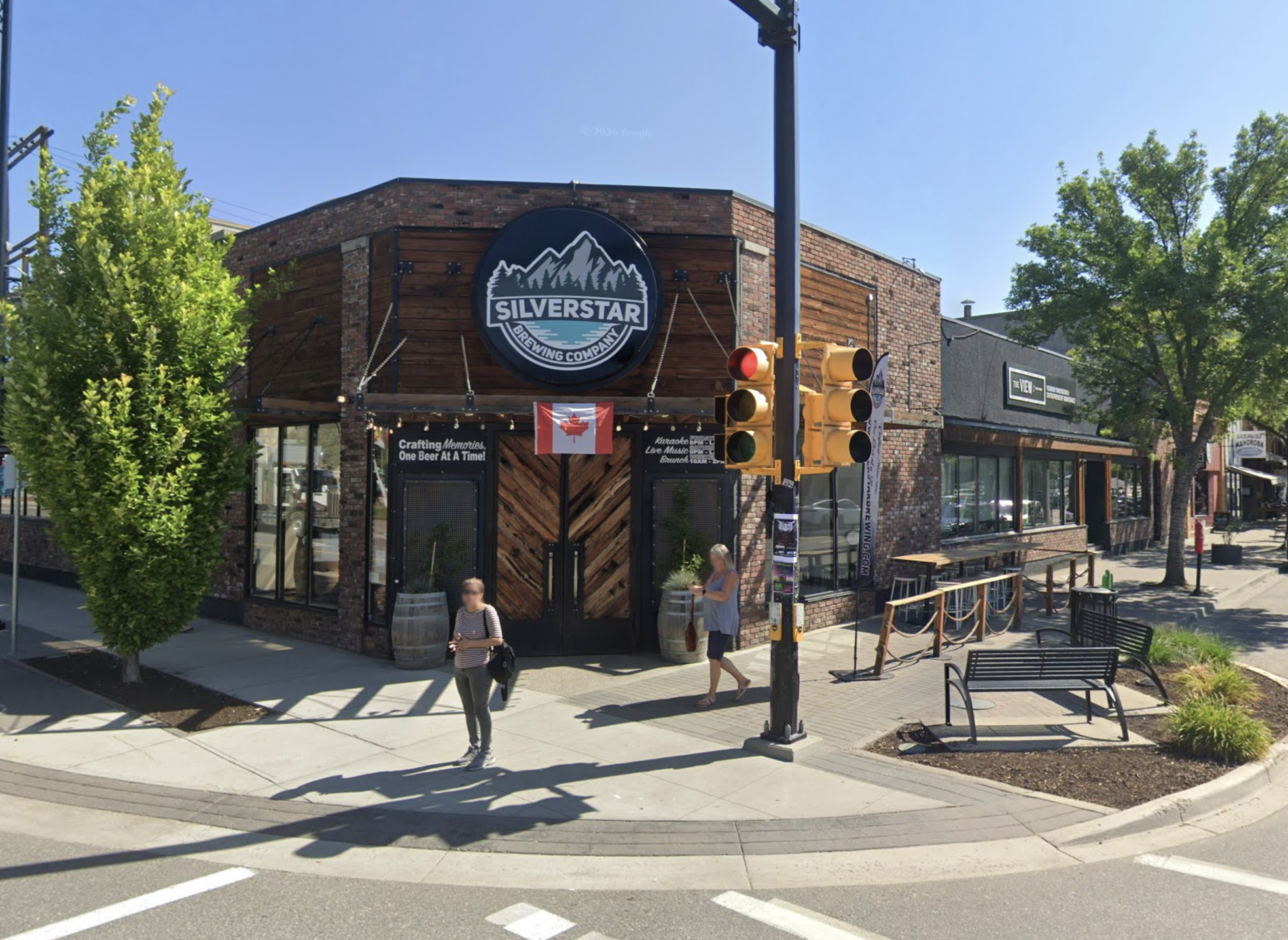 The restaurant SilverStar Brewing in Vernon.