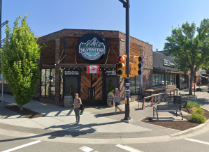 The restaurant SilverStar Brewing in Vernon.