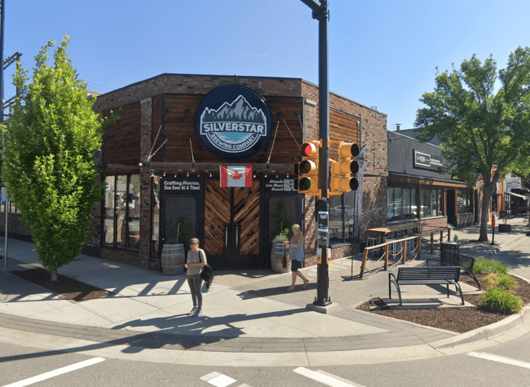 The restaurant SilverStar Brewing in Vernon.