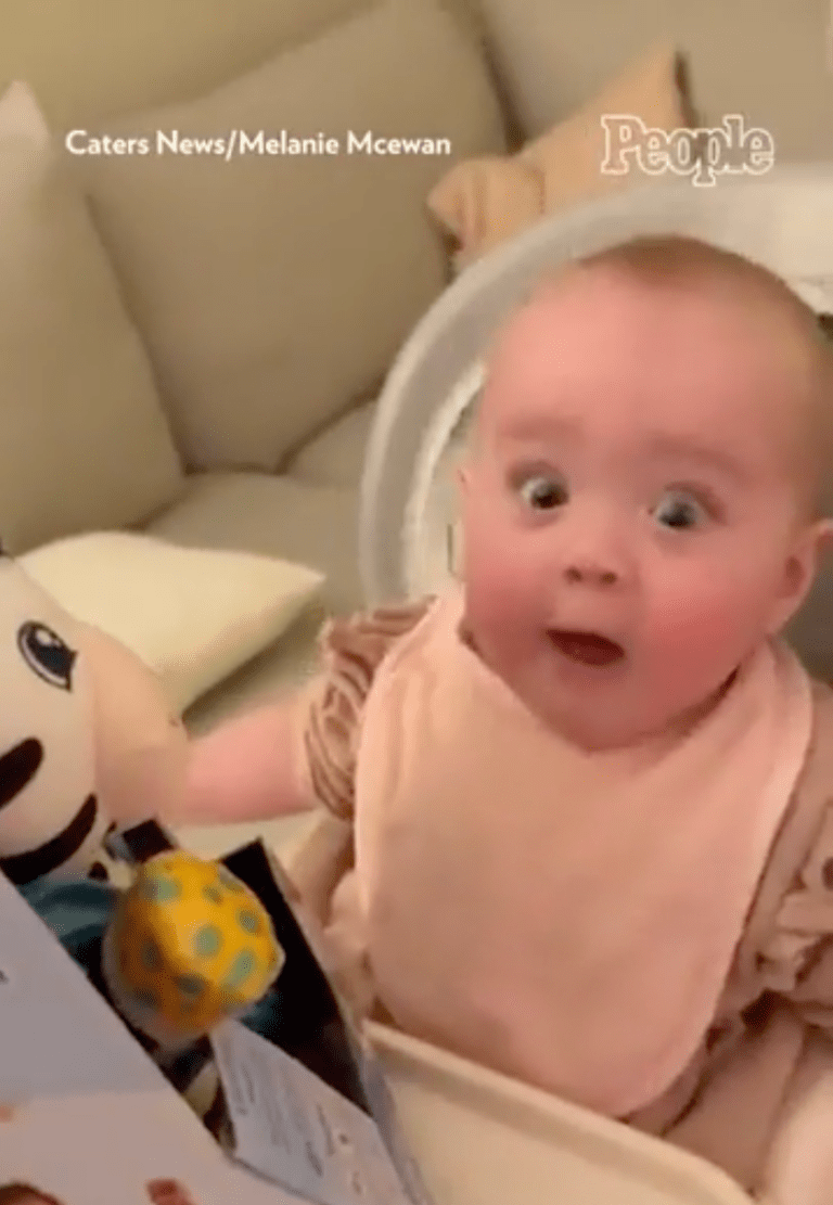 TRENDING NOW: Baby awestruck by new toy | iNFOnews.ca