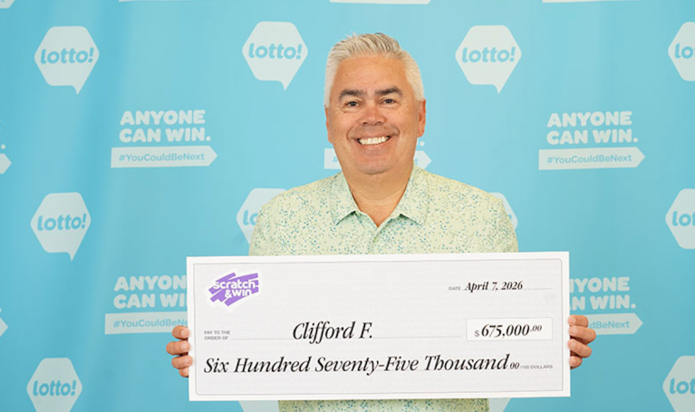 Kelowna man wins $675,000 on scratch ticket | iNFOnews.ca