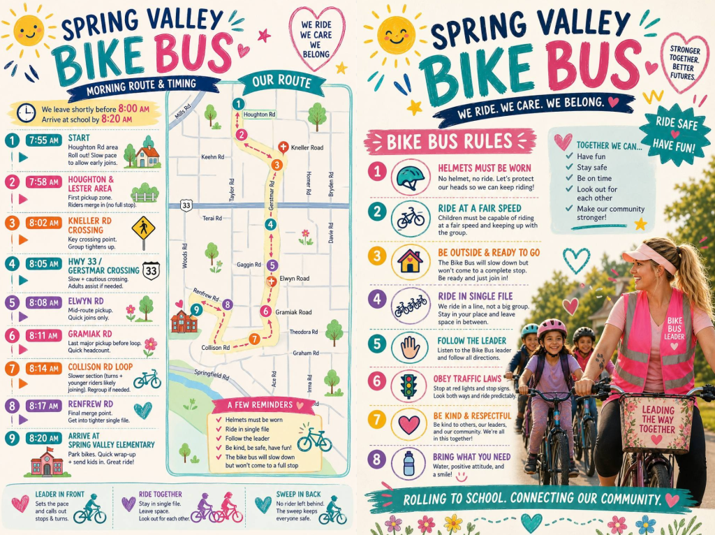 Kelowna mom’s ‘bike bus’ more than a fun way to get kids to school | iNwheels