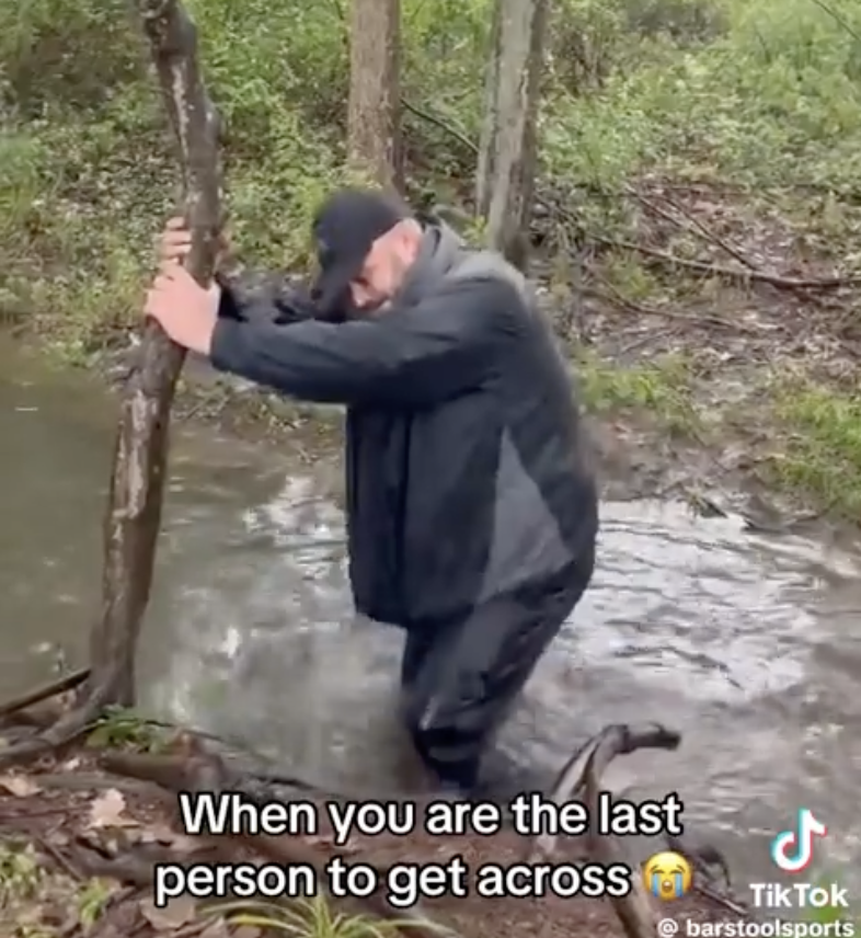 TRENDING NOW: Man goes for dip in creek | iNFOnews.ca