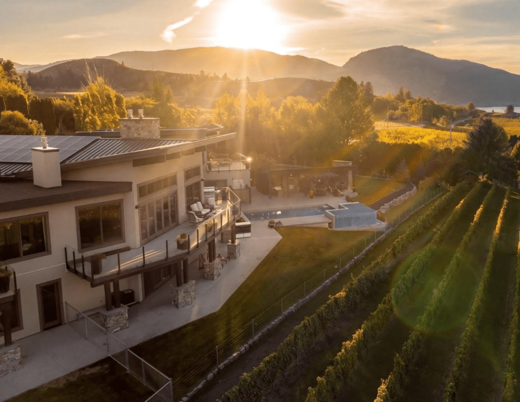 The most luxurious vineyard real estate listings in the South Okanagan | iNwine