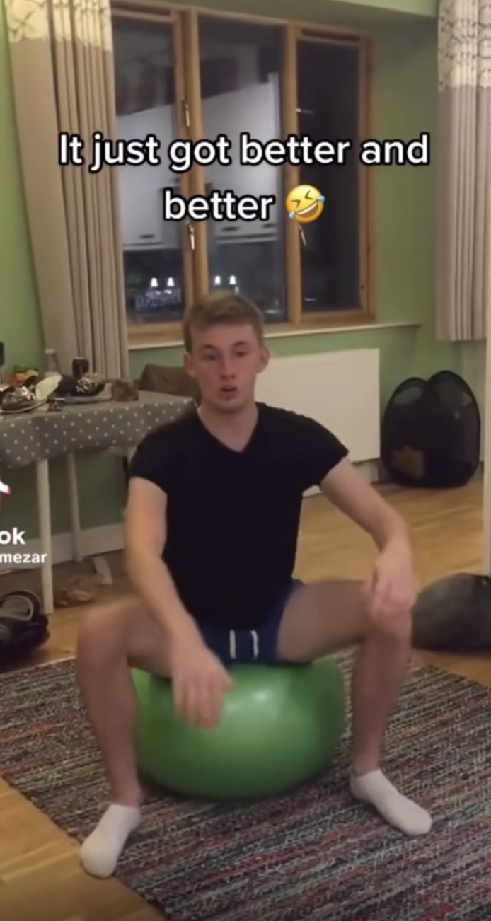 TRENDING NOW: Chaotic exercise ball fail | iNFOnews.ca