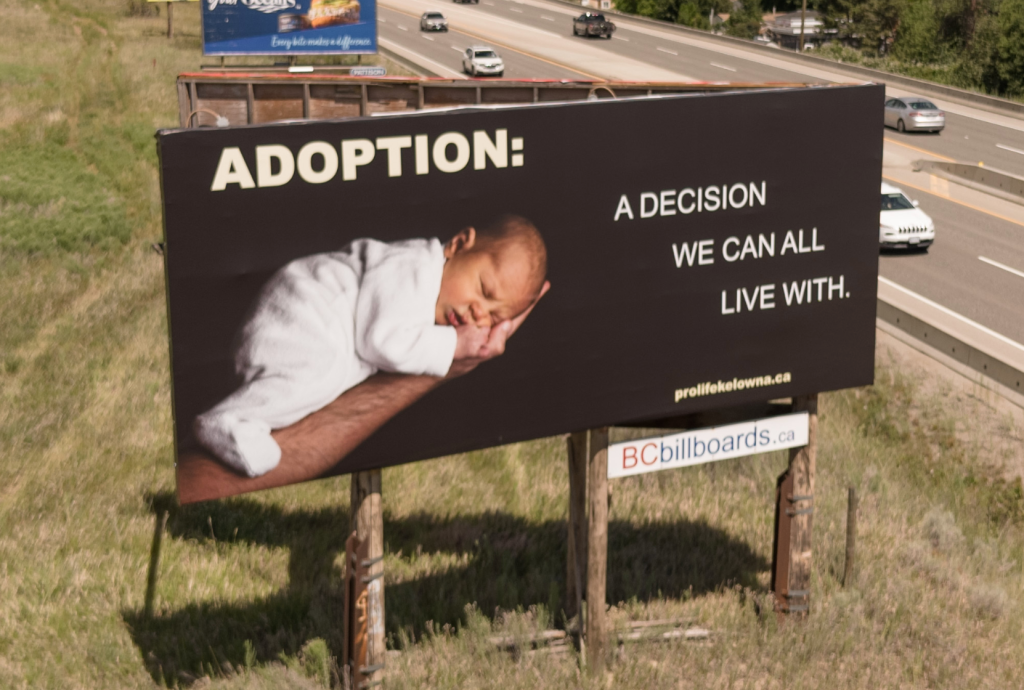 Why an Okanagan pro-choice activist couldn’t get billboard and had to get a bus ad | iNFOnews.ca