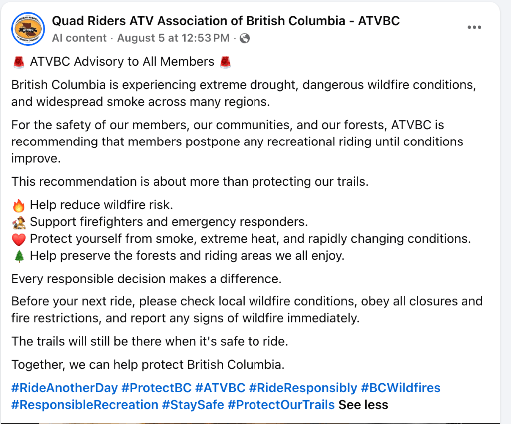 If humans cause wildfires, shouldn't they be banned from the backcountry? | iNFOnews.ca