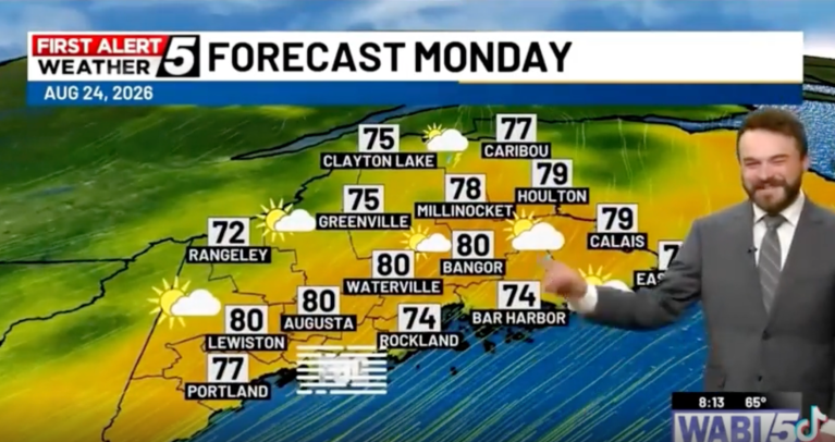 TRENDING NOW: Weather guy loses it live on TV | iNFOnews.ca