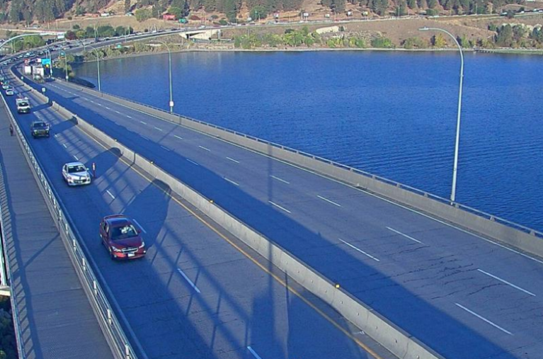 a bridge without much vehicle traffic