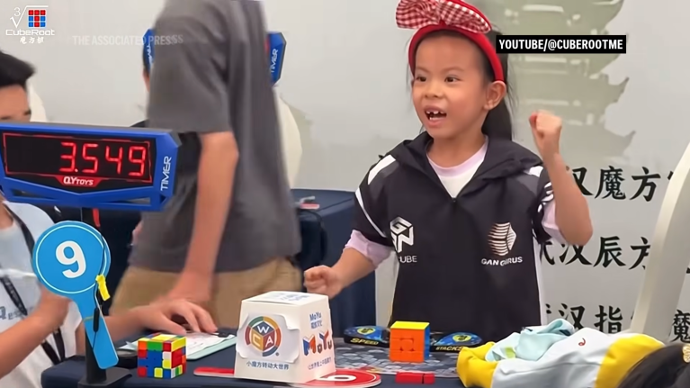 TRENDING NOW: This little kid can solve a Rubik’s cube in less than 5 seconds | iNFOnews.ca