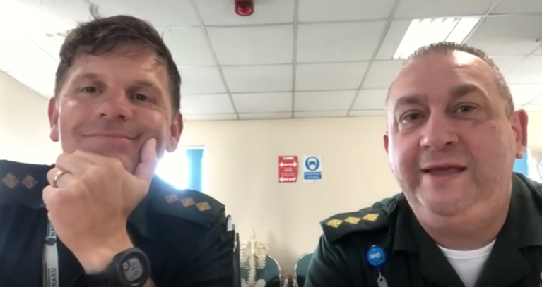 TRENDING NOW: Paramedics recording a PSA can’t keep it together | iNFOnews.ca
