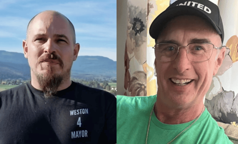 Headshots of Brad Weston and Kevin Action edited into one photo.