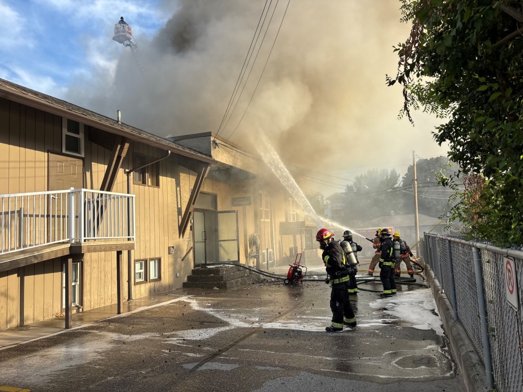 Crews mopping up after major fire at Vernon church | iNFOnews.ca Crews mopping up after major fire at Vernon church | iNFOnews.ca