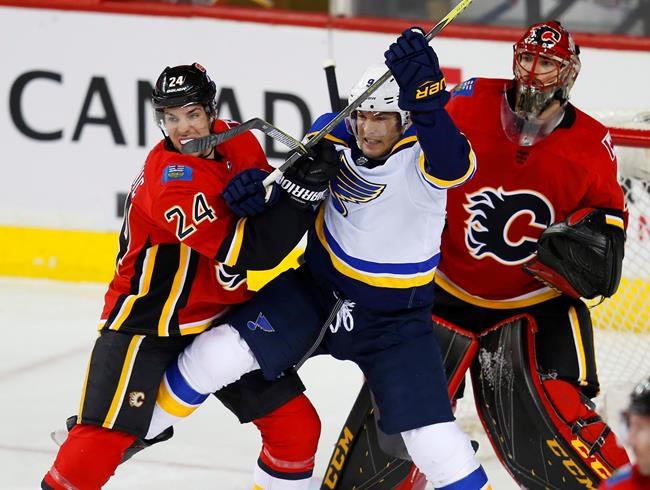 Dougie Hamilton scores in third, Calgary downs St. Louis 2-1 | iNFOnews.ca CP1923158614
