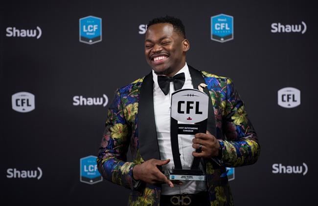 Montreal Alouettes linebacker Muamba named CFL's outstanding Canadian | iNFOnews.ca Montreal Alouettes linebacker Muamba named CFL's outstanding Canadian | iNFOnews.ca