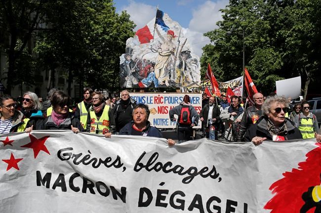French protests mark 24th week despite Macron's pledges | iNFOnews.ca