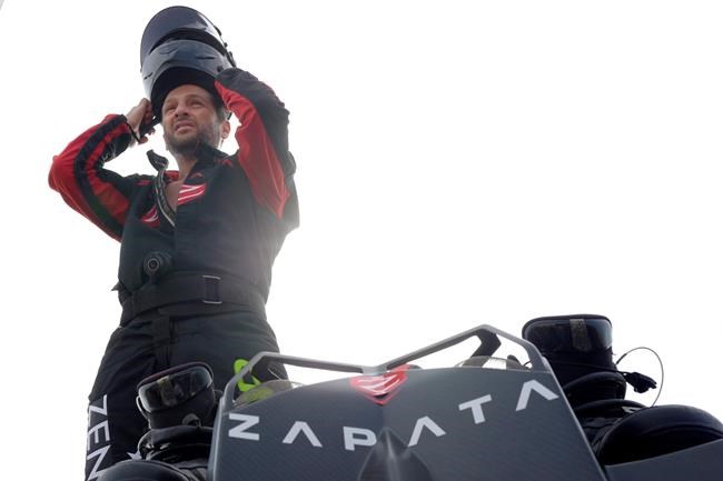 Frenchman to retry 'flyboard' trip across English Channel | iNFOnews.ca