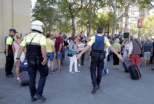 NewsAlert: Attack in Barcelona, nearby resort linked, Catalan government says | iNFOnews.ca