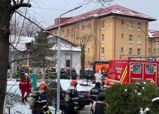 Fire at Romanian hospital treating virus patients kills 5 | iNFOnews.ca Fire at Romanian hospital treating virus patients kills 5 | iNFOnews.ca