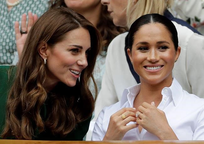 Halep star struck at meeting duchesses at Wimbledon | iNFOnews.ca