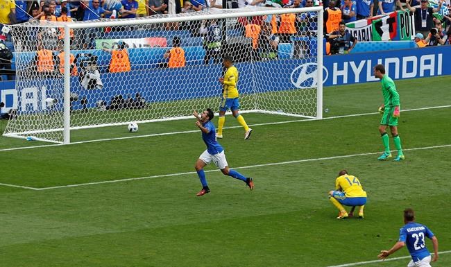 Italy advances to last 16 with 1-0 win over Sweden | iNFOnews.ca