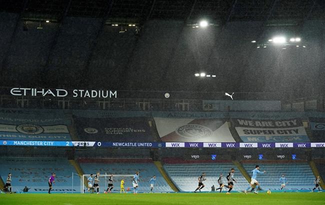 Coronavirus cases at Man City see game at Everton called off | iNFOnews.ca CP797351247