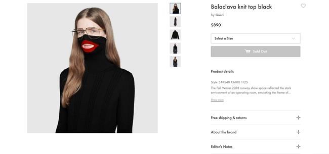 From Gucci to Prada, fashion fails evoke racist imagery | iNFOnews.ca CP1991122912
