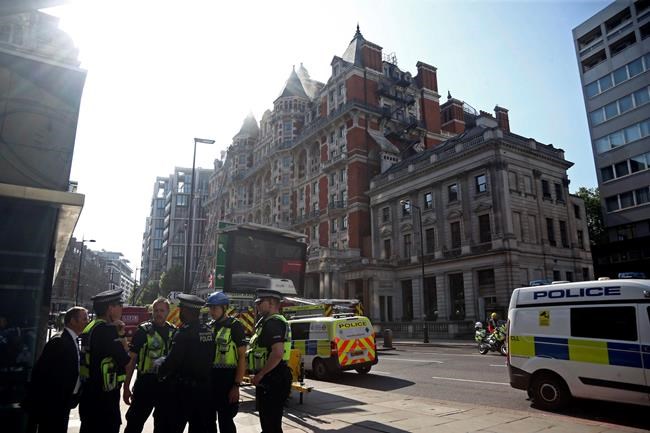 The Latest: Firefighters searching evacuated London hotel | iNFOnews.ca The Latest: Firefighters searching evacuated London hotel | iNFOnews.ca