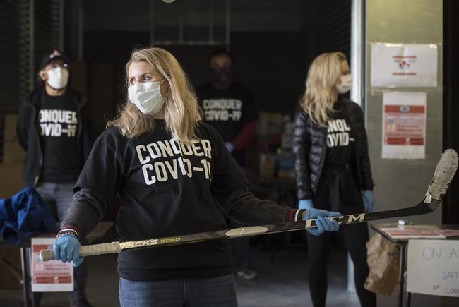 Hayley Wickenheiser begins personal protective equipment drive in Toronto | iNFOnews.ca