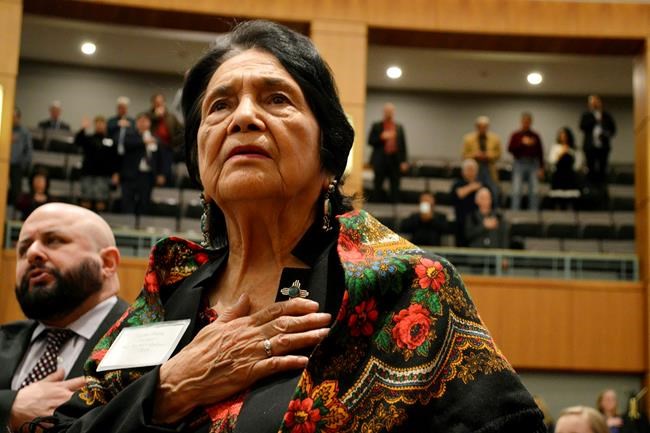 Joe Biden gets backing of key Latina activist Dolores Huerta | iNFOnews.ca