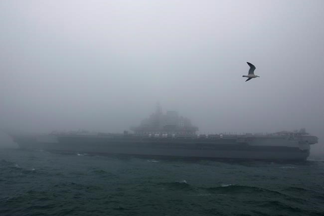 China holds aircraft carrier drills in waters near Taiwan | iNFOnews.ca CP478569473