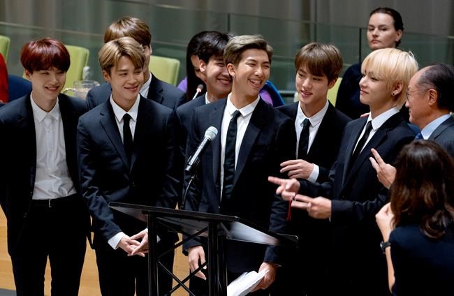 Japanese TV cancels BTS show over band member's A-bomb shirt | iNFOnews.ca
