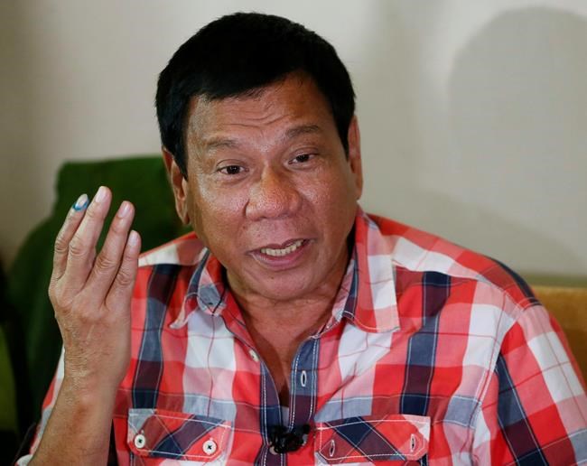Philippines' Duterte apologizes to Trudeau over beheading | iNFOnews.ca