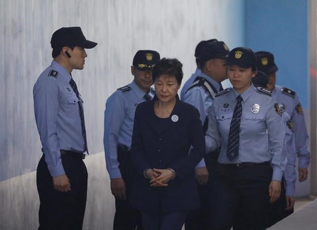 The Latest: Corruption trial of ousted SKorean leader begins | iNFOnews.ca
