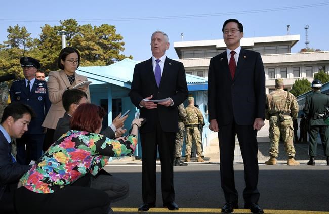 Pentagon chief accuses NKorea of threatening 'catastrophe' | iNFOnews.ca Pentagon chief accuses NKorea of threatening 'catastrophe' | iNFOnews.ca