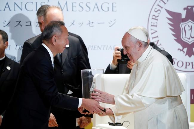Pope visits Jesuit Japan community that could have been his | iNFOnews.ca