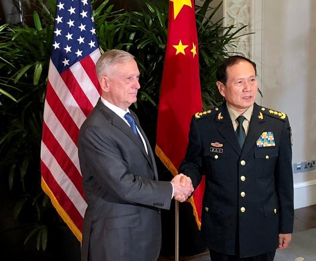 Mattis meets his Chinese counterpart, but no new agreements | iNFOnews.ca Mattis meets his Chinese counterpart, but no new agreements | iNFOnews.ca