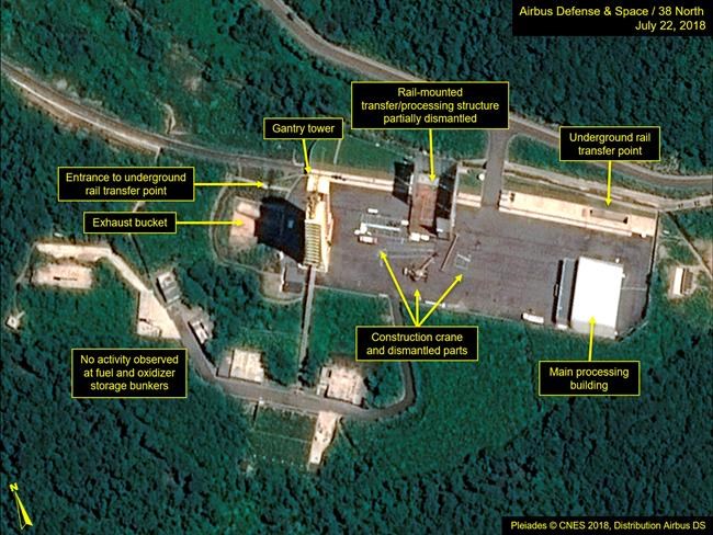 North Korea said to be dismantling key parts of launch site | iNFOnews.ca CP1637735186
