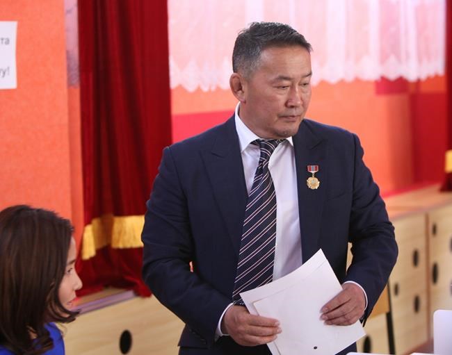 Ex-judo star poised to win Mongolia presidential runoff | iNFOnews.ca CP1843433619