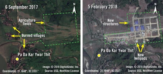 Rights group: Myanmar army building on razed Rohingya land | iNFOnews.ca