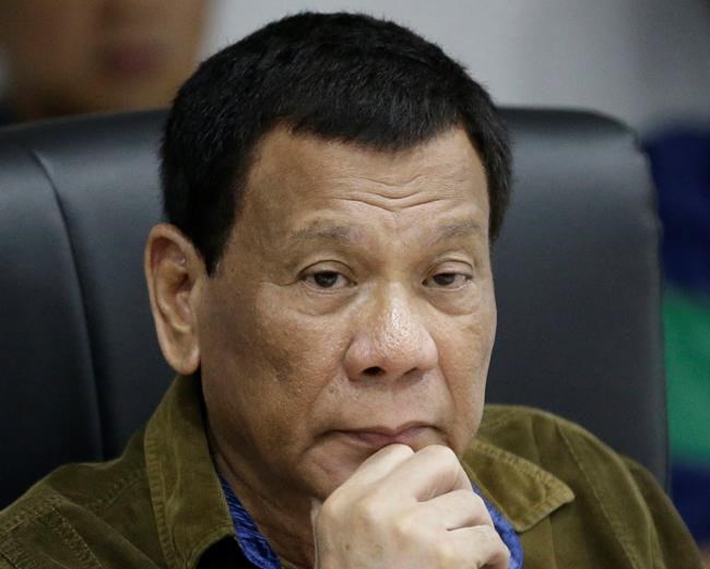 Duterte should disclose health status, spokesman says | iNFOnews.ca CP2110259633