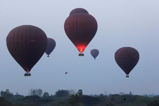 Myanmar bird's eye view: Bagan's Buddhist temples by balloon | iNFOnews.ca Myanmar bird's eye view: Bagan's Buddhist temples by balloon | iNFOnews.ca