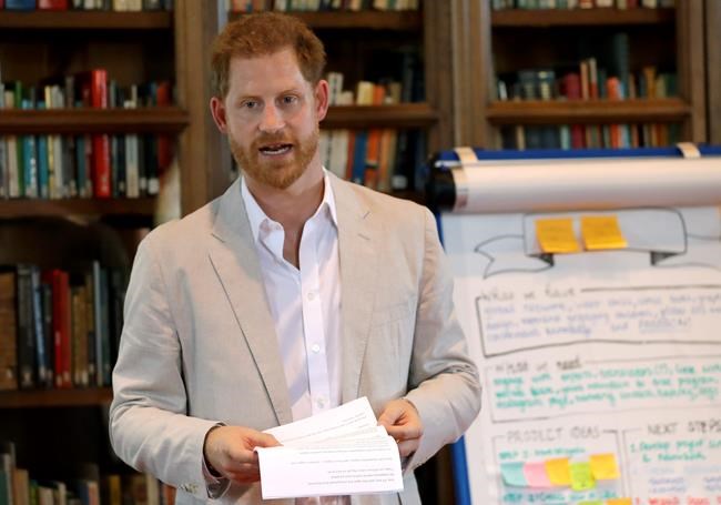 Prince Harry announces massive travel sustainability project | iNFOnews.ca CP524657013