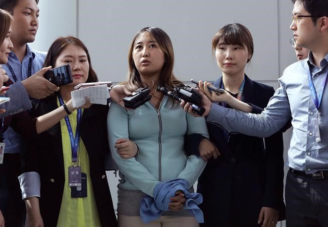 Daughter of woman central to SKorea scandal returns to Seoul | iNFOnews.ca Daughter of woman central to SKorea scandal returns to Seoul | iNFOnews.ca