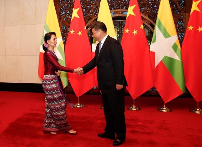 Suu Kyi meets Chinese president during visit to boost ties | iNFOnews.ca Suu Kyi meets Chinese president during visit to boost ties | iNFOnews.ca