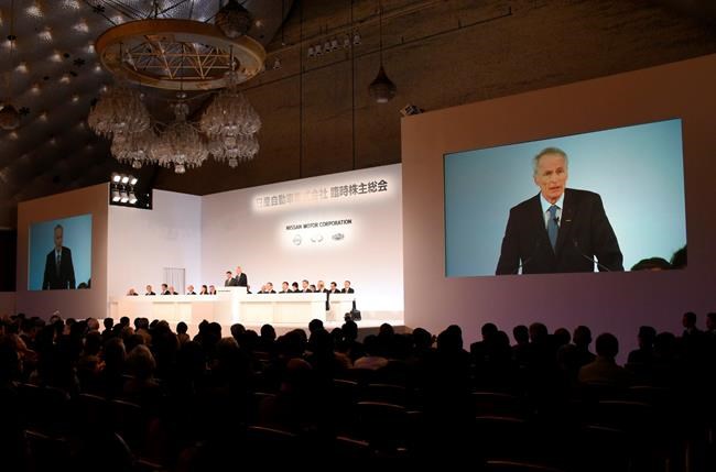 Nissan shareholders OK ouster of ex-chair Ghosn from board | iNFOnews.ca