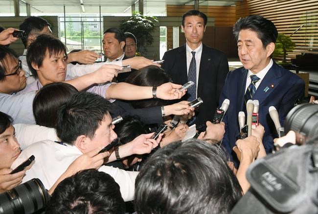 Japanese leader's rule seen shaken by Tokyo election loss | iNFOnews.ca CP591365400